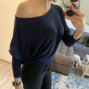 Women’s long sleeve shirt.